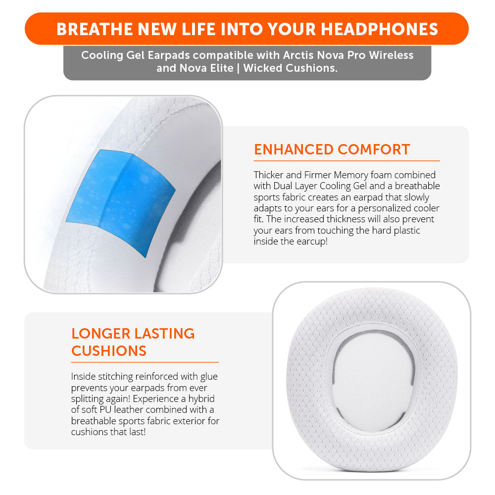 WC FreeZe Arctis Nova Pro | White