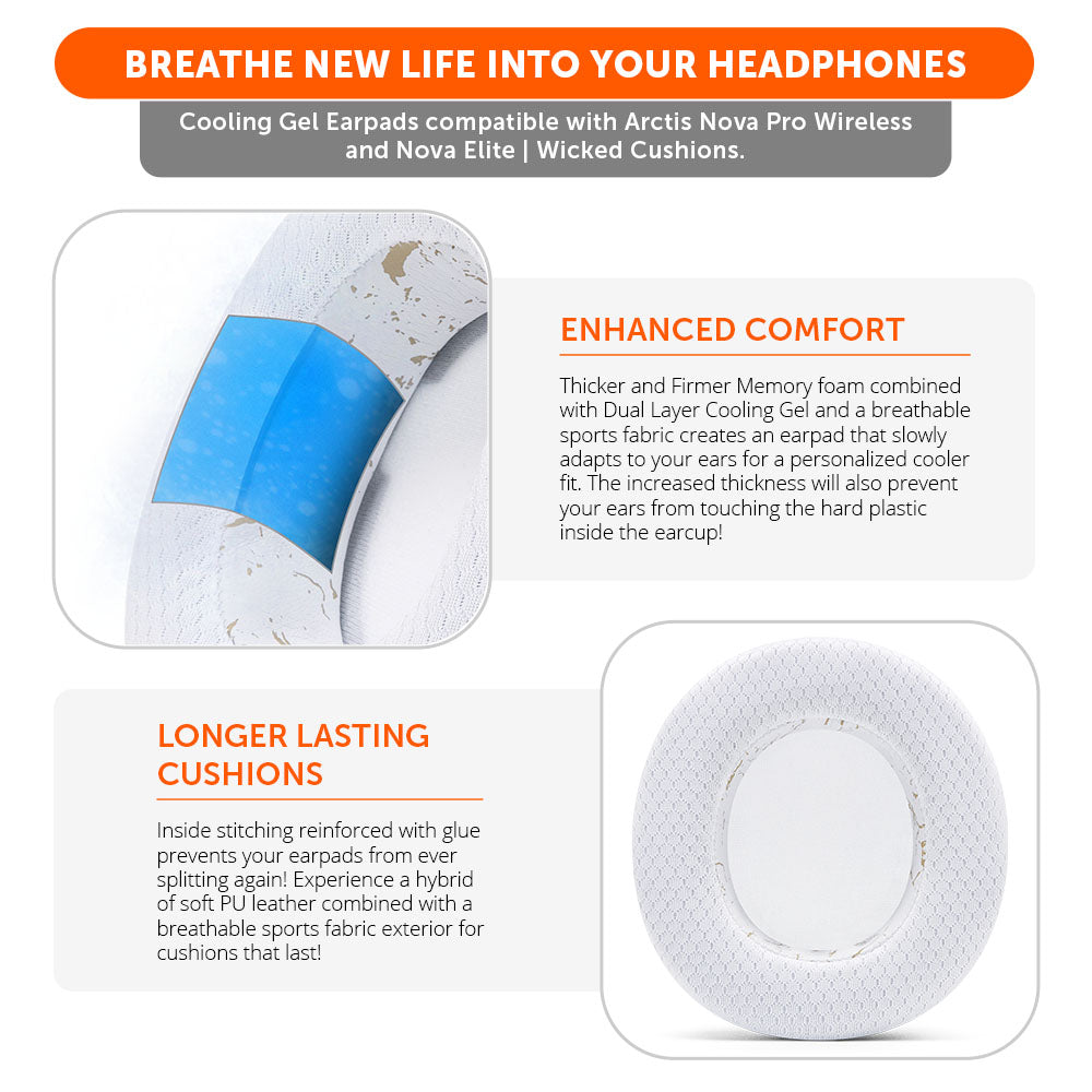 WC FreeZe Arctis Nova Pro | Gold Marble