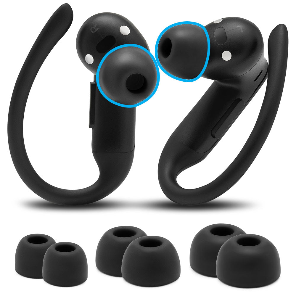 Beats Powerbeats Pro 2 Memory Foam Ear Tips - WC TipZ Powerbeats Pro 2 - The Best Replacement Ear Pads On Earth - Wicked Cushions