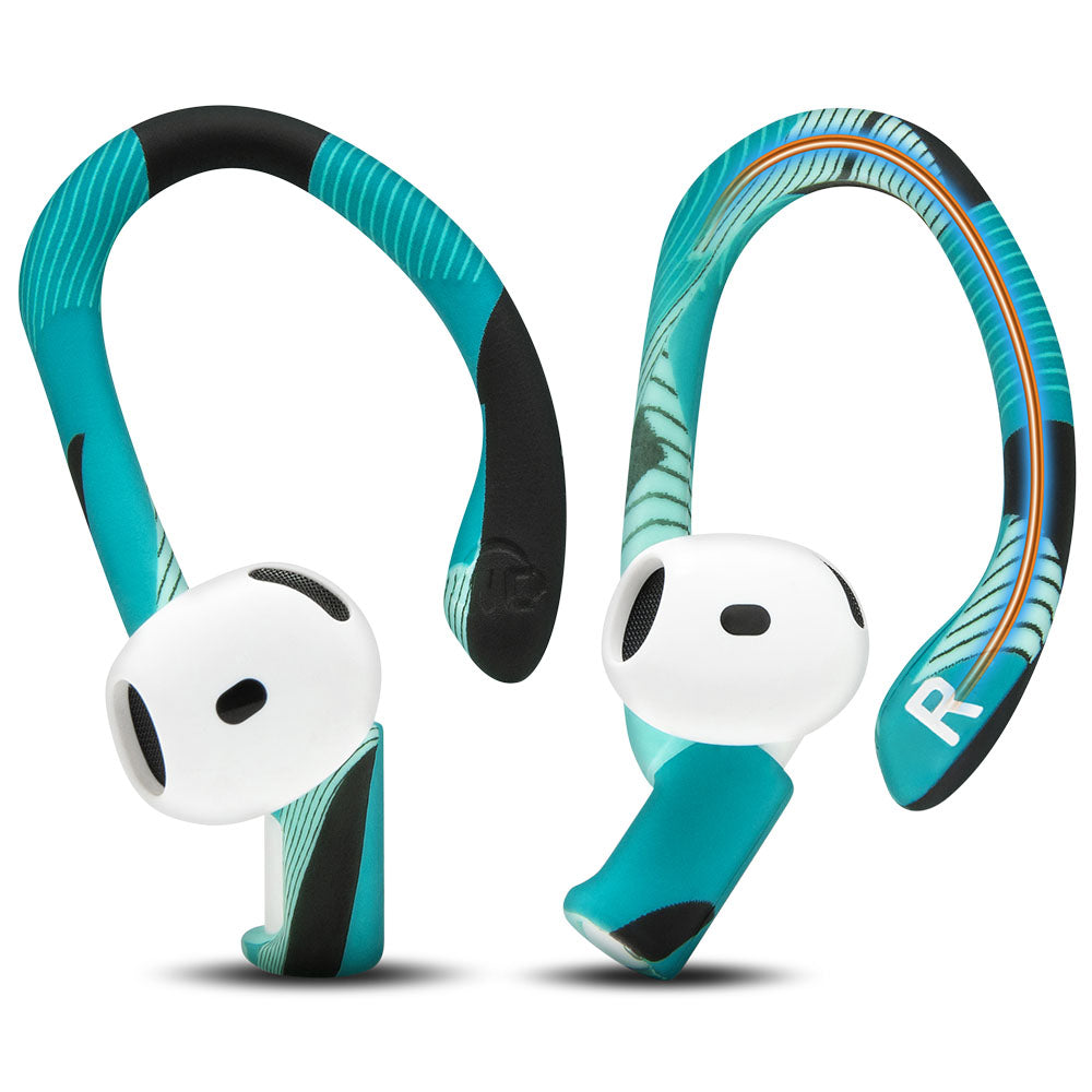 WC HookZ AirPods 4 | Cyan Prism