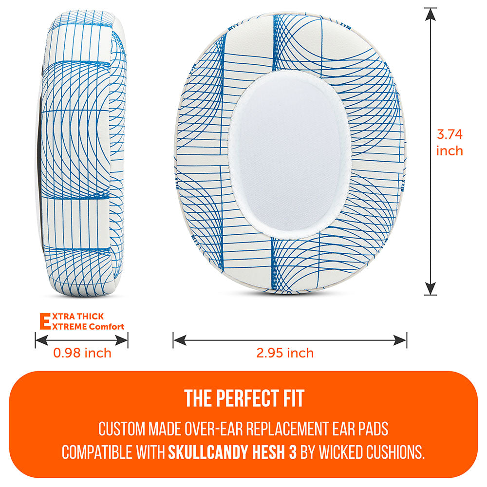 Skullcandy Hesh 3 & Crusher Replacement Earpads | Ivory Tide