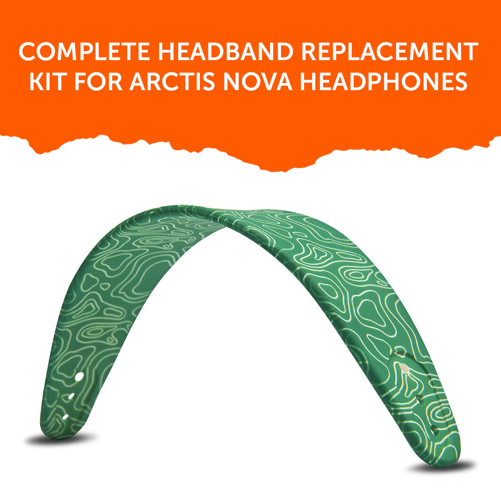 WC Silicone HeadbandZ for Arctis Nova | Emerald Tide