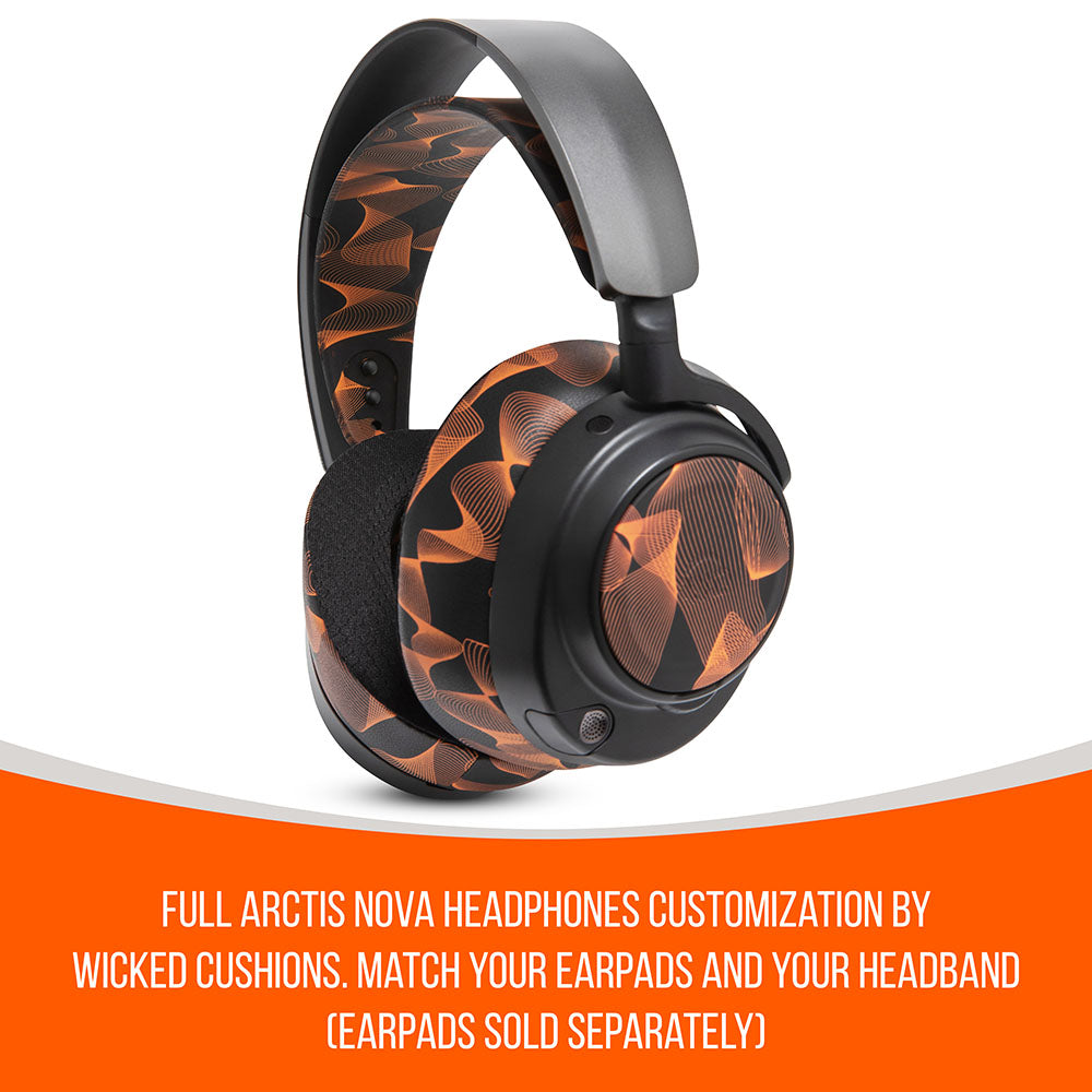 WC Silicone HeadbandZ for Arctis Nova | Kinetic Wave
