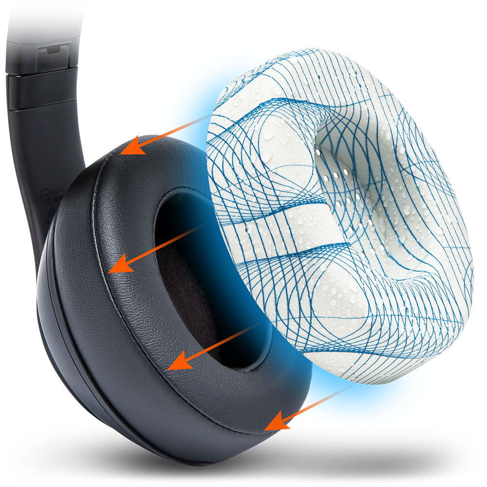 WC SweatZ Protective Headphone Earpad Cover | Ivory Tide