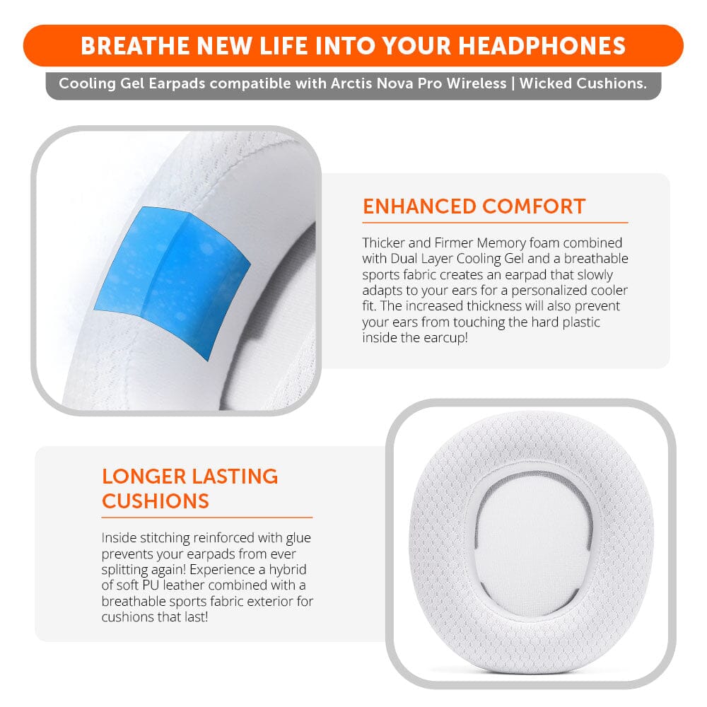 WC FreeZe Arctis Nova Pro | White