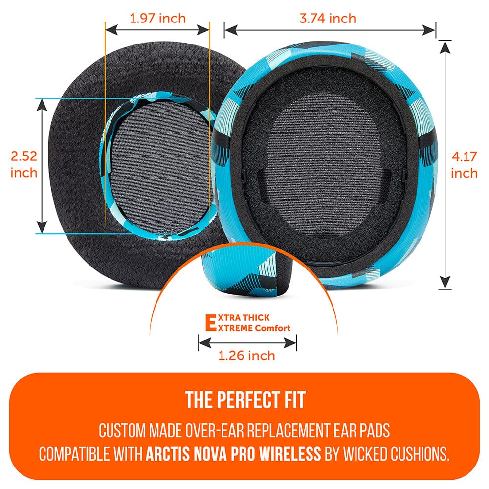 WC FreeZe Arctis Nova Pro | Cyan Prism