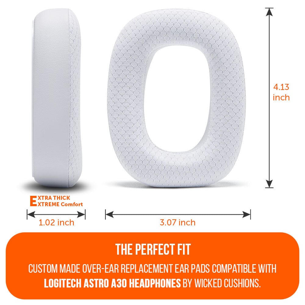 Astro A30 Earpads - WC FreeZe | White