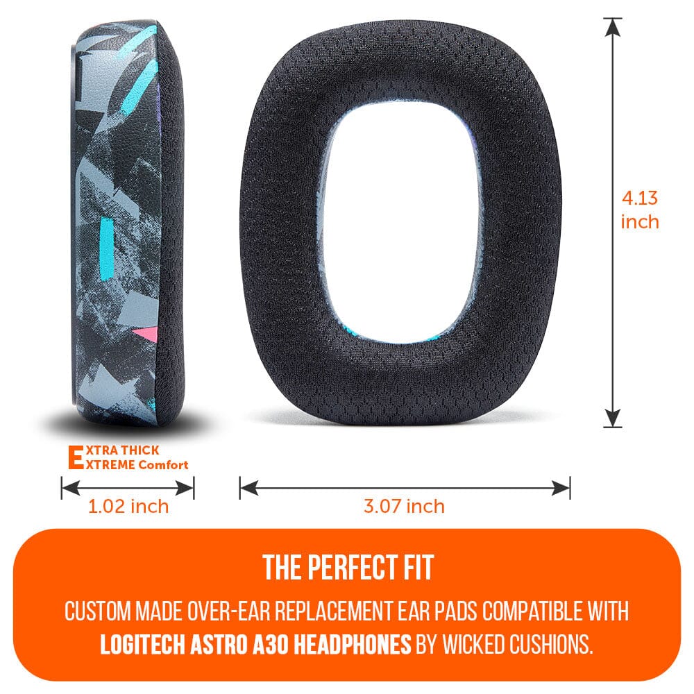 Astro A30 Earpads - WC FreeZe | 90s Black