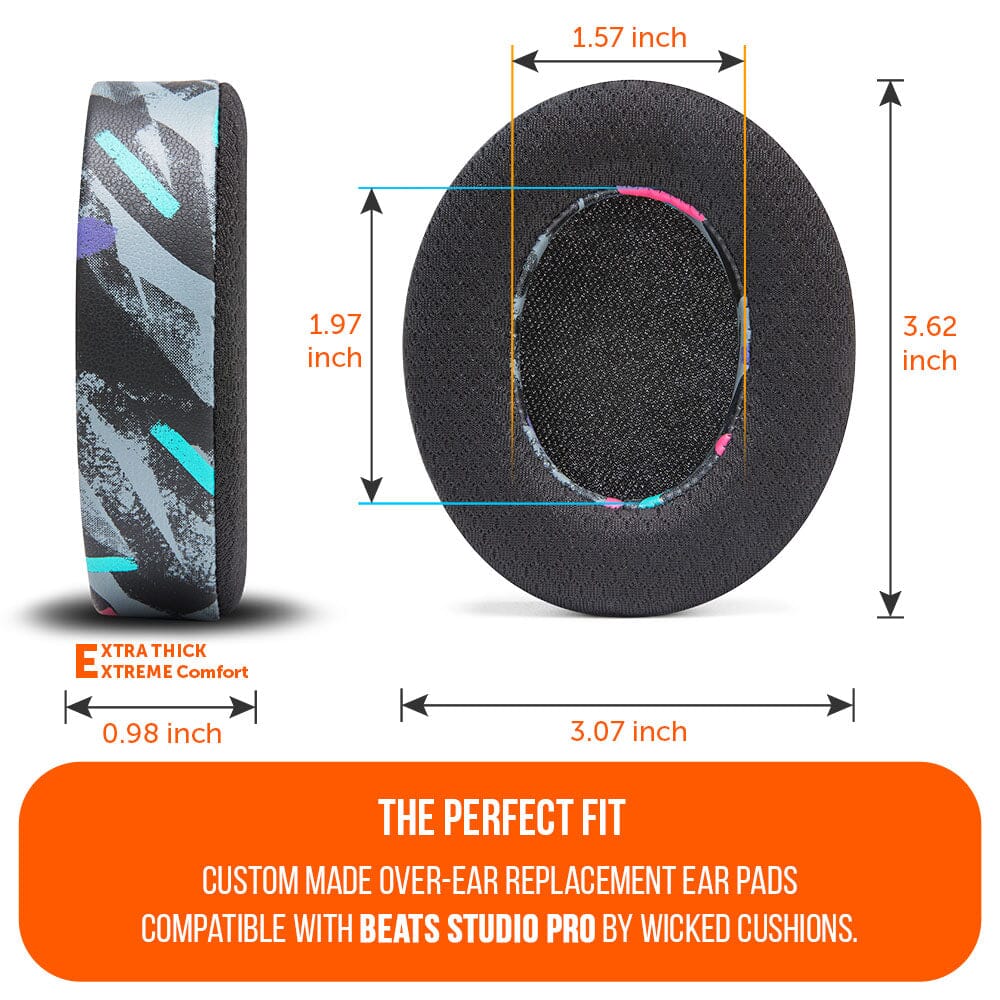 WC FreeZe Beats Studio PRO | 90s Black