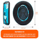 Bose QC 35 Cooling Gel Earpads | Cyan Prism