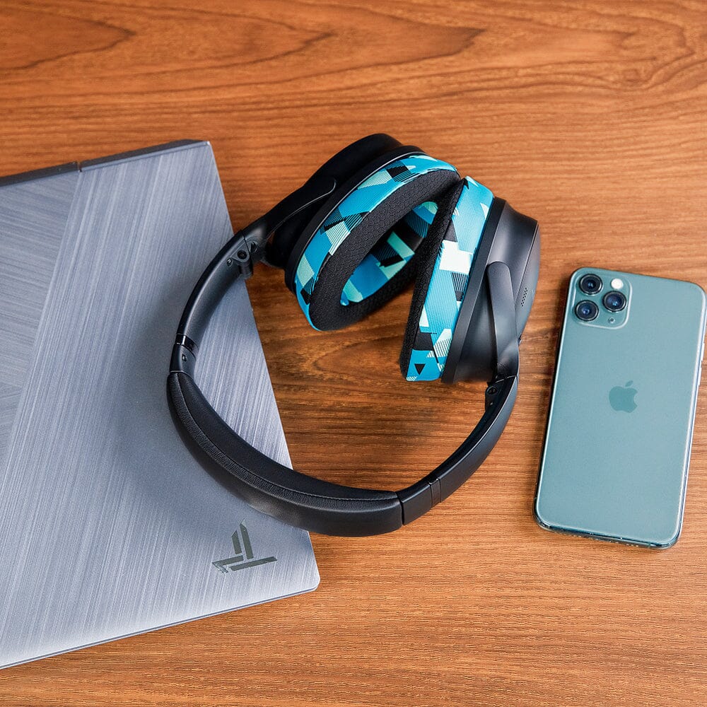 Bose QC 35 Cooling Gel Earpads | Cyan Prism