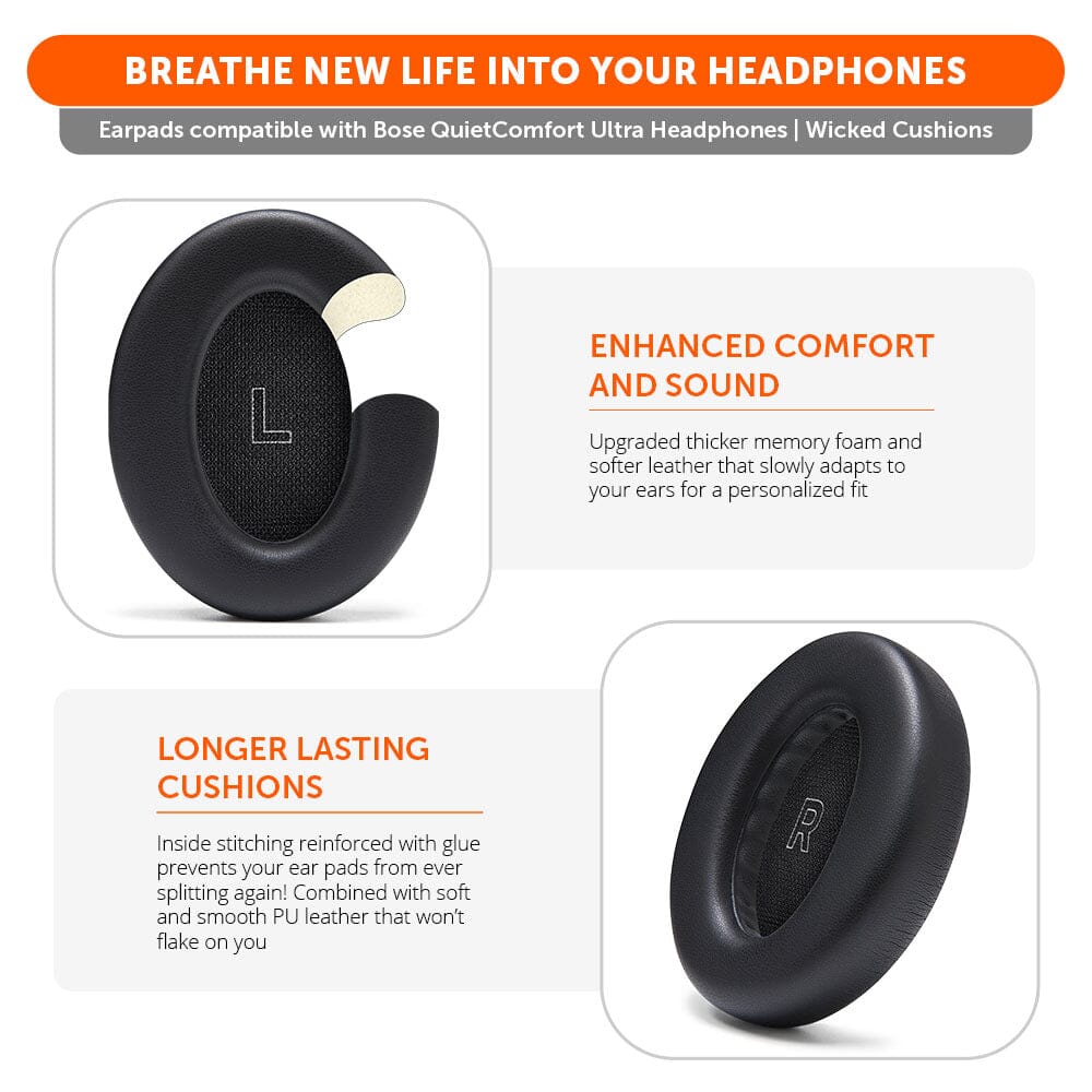 Bose QC Ultra earpads | Black