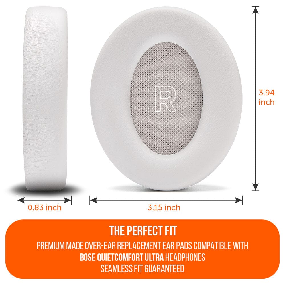 Bose QC Ultra earpads | White Smoke