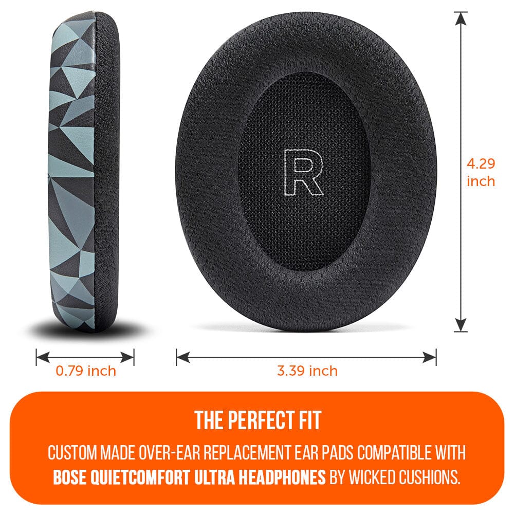 Bose QC Ultra Cooling Gel Earpads | Geo Grey