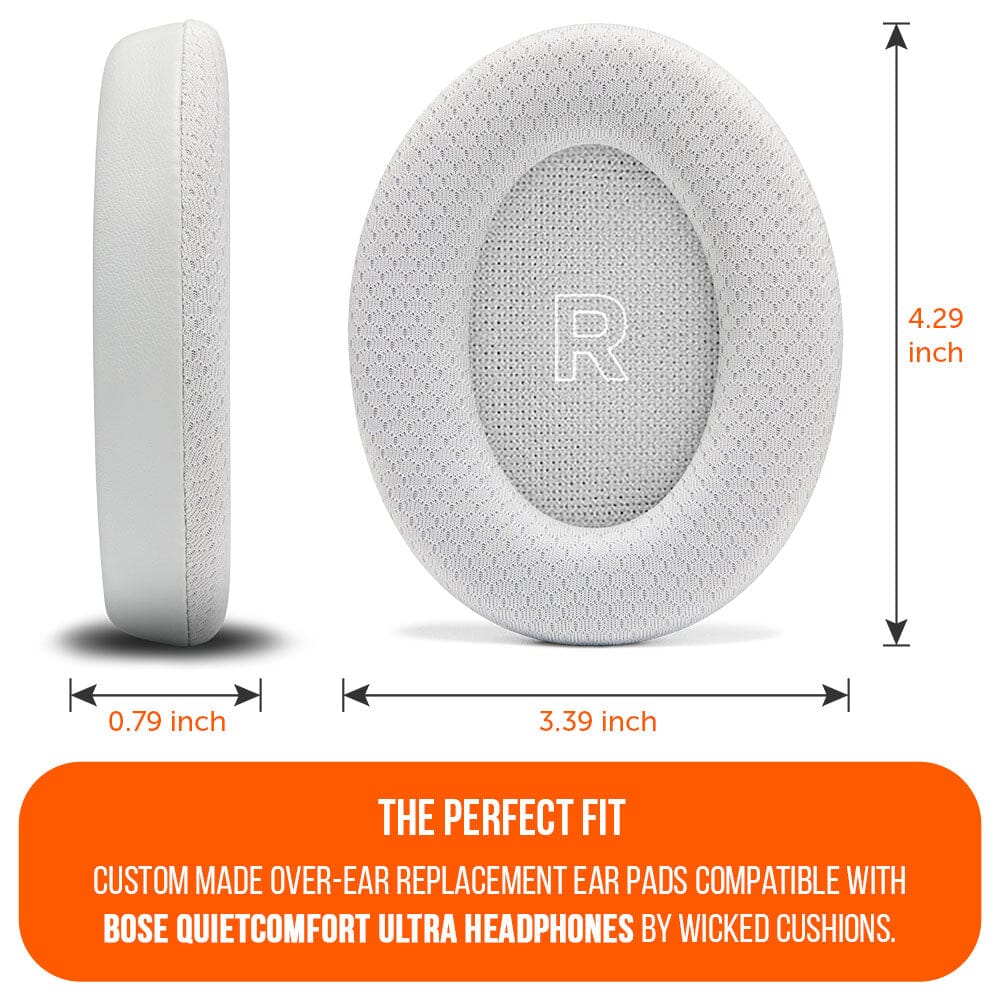 Bose QC Ultra Cooling Gel Earpads | White Smoke