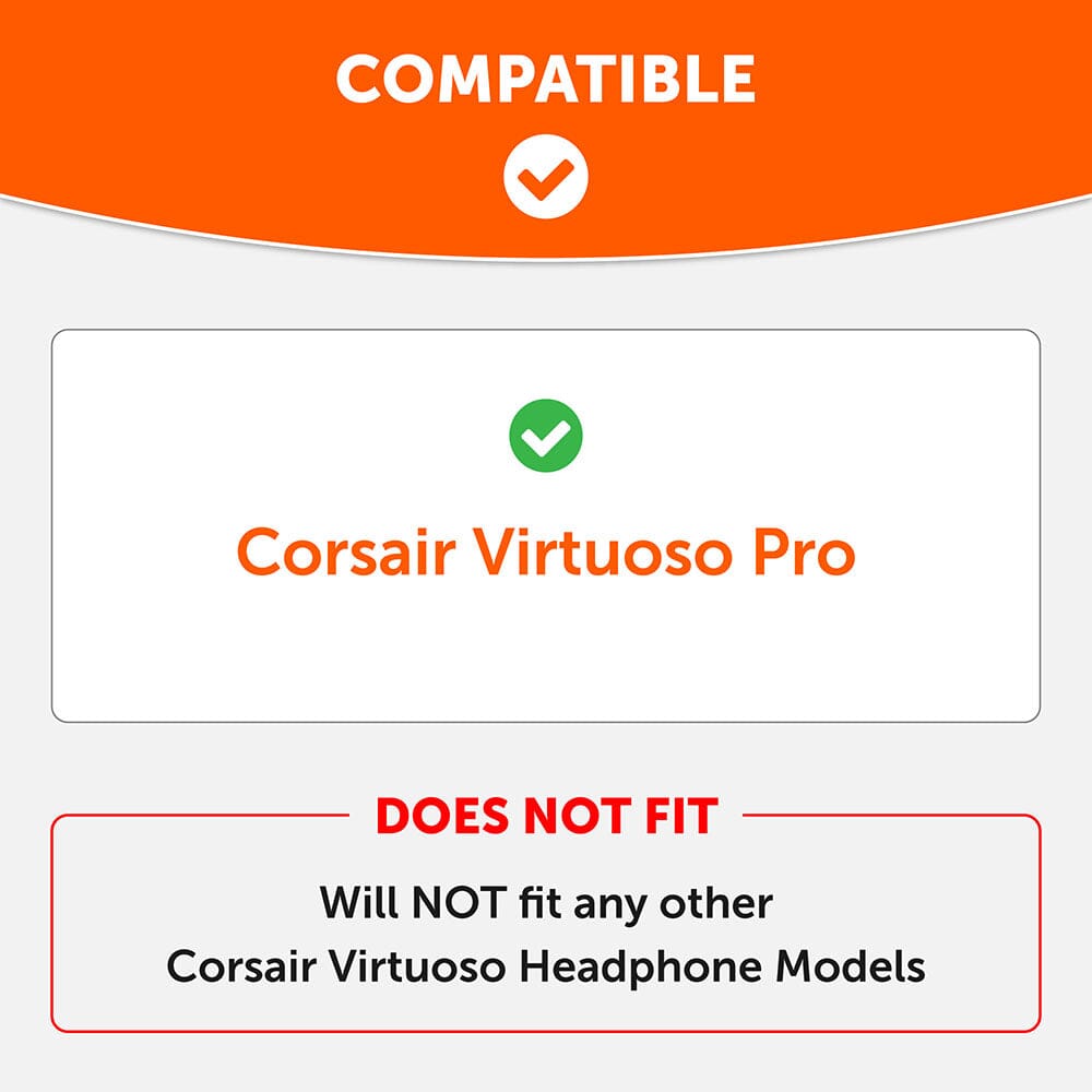 Corsair Virtuoso Pro FreeZe earpads | Shared Image
