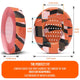 WC SweatZ Protective Headphone Earpad Cover | Orange Prism