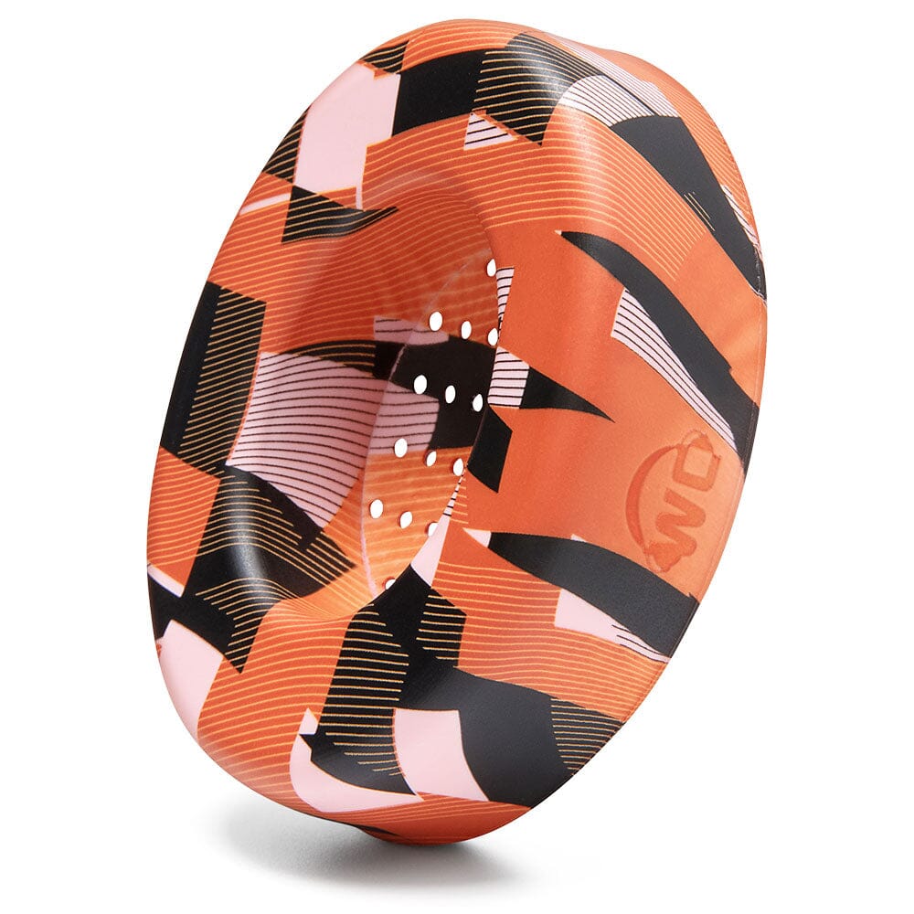 WC SweatZ Protective Headphone Earpad Cover | Orange Prism