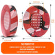 WC SweatZ Protective Headphone Earpad Cover | Red Prism