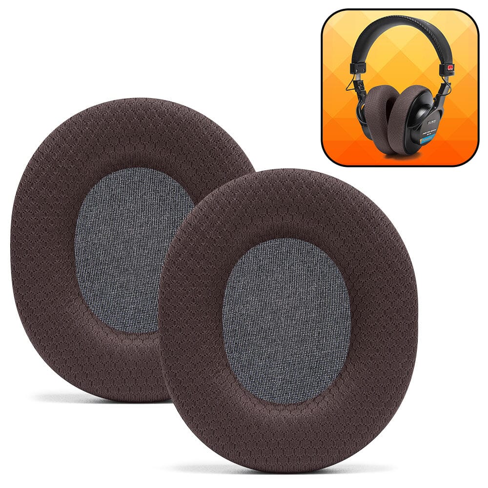 Replacement Earpads For Sony MDR 7506 | Airweave Brown