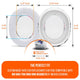RIG 600, 700, 800 & 900 Series Earpads - WC FreeZe | 90s White