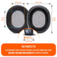 RIG 600, 700, 800 & 900 Series Earpads - WC FreeZe | Anthracite