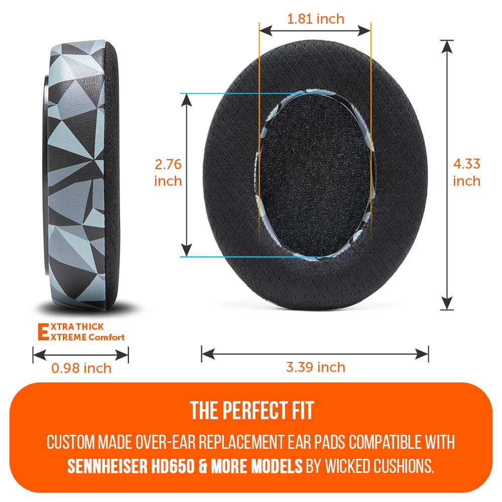 WC Freeze Sennheiser HD650 | Geo Grey