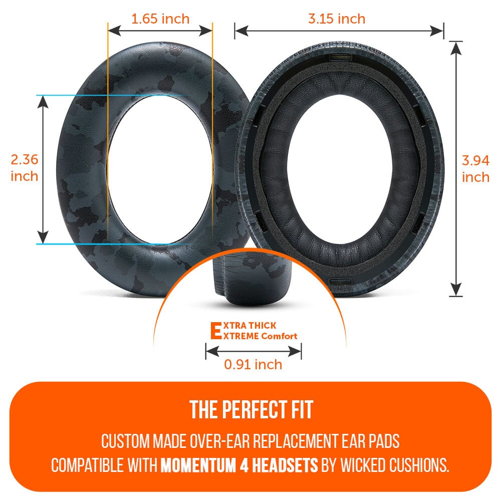 WC PadZ Momentum 4 | Black Camo