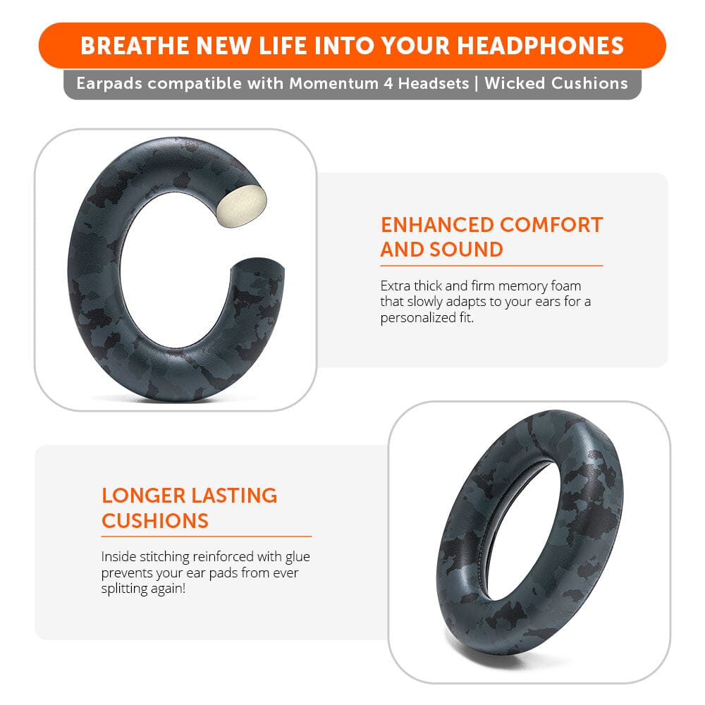 WC PadZ Momentum 4 | Black Camo