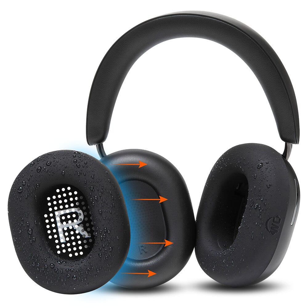 Sonos Ace Earpad Sweat Covers - WC SweatZ Ace - The Best Replacement Ear Pads On Earth - Wicked Cushions