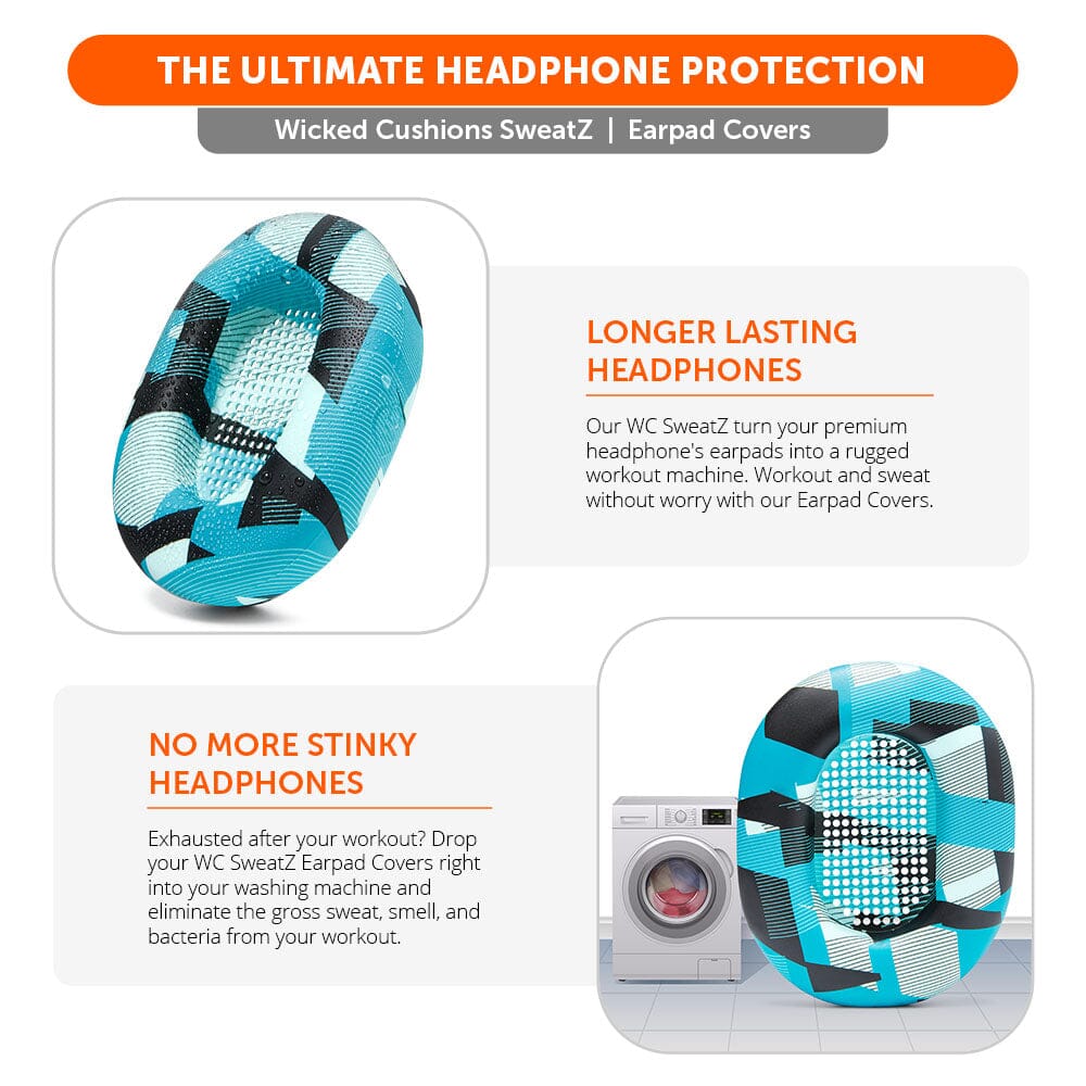 Sony XM5 SweatZ | Cyan Prism