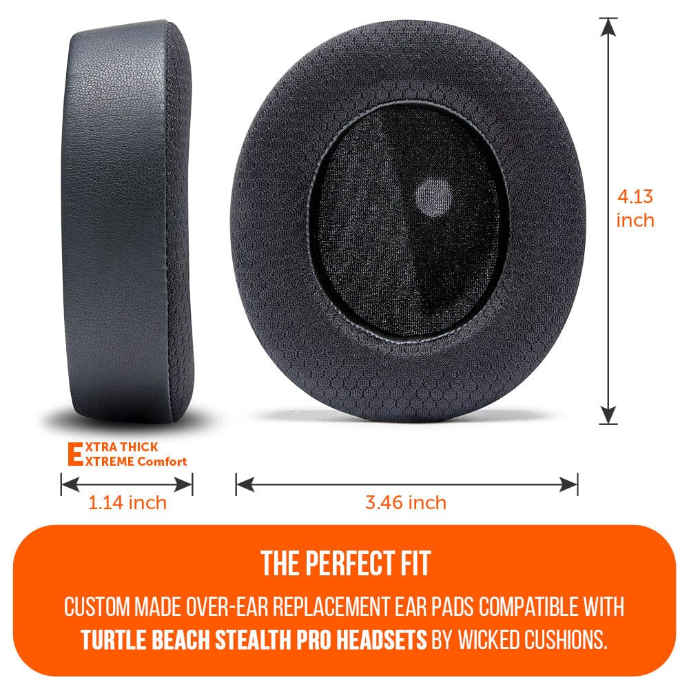 Turtle Beach Stealth Pro Freeze Earpads | Black