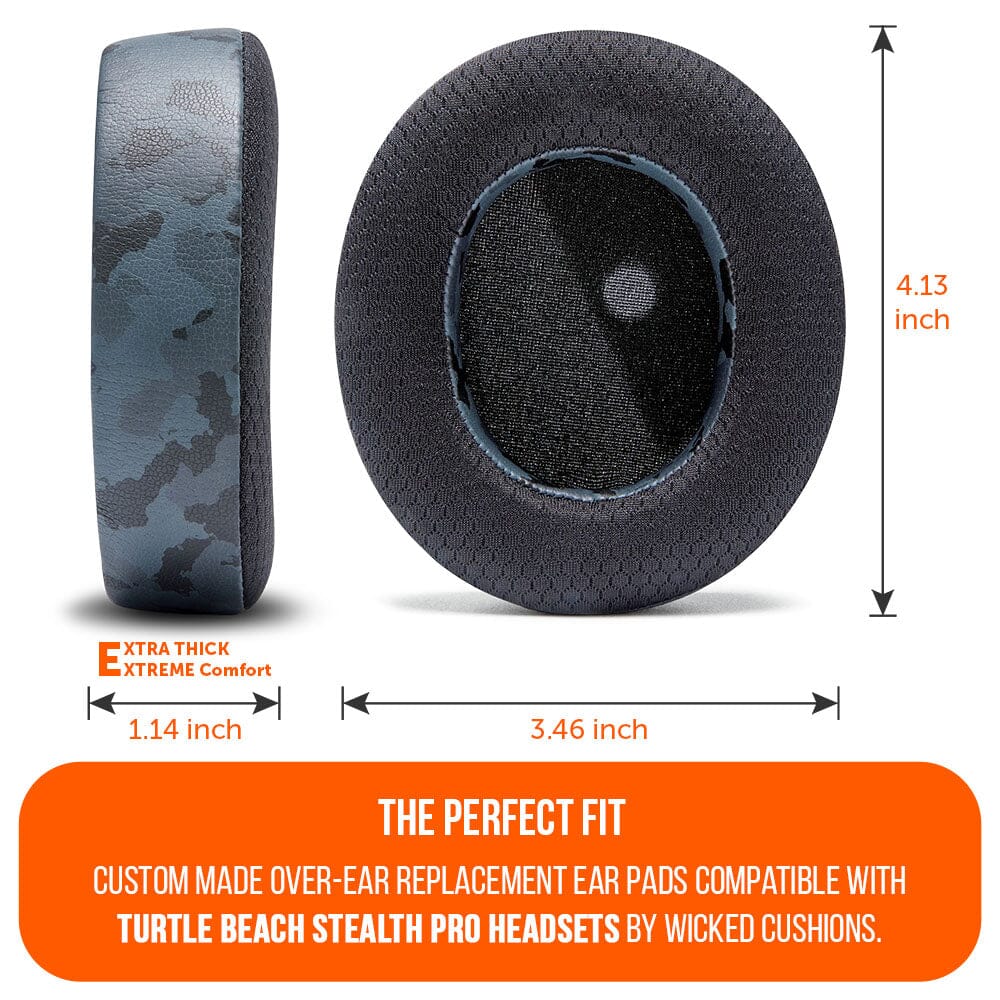Turtle Beach Stealth Pro Freeze Earpads | Black Camo