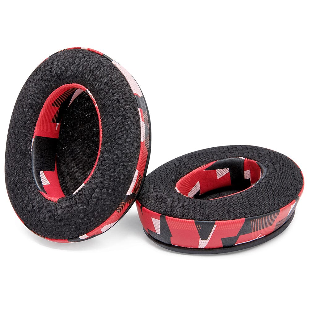 WC FreeZe - Hybrid Cooling Gel Infused Gaming Earpads | Red Prism