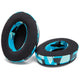 WC FreeZe - Hybrid Cooling Gel Infused Gaming Earpads | Cyan Prism
