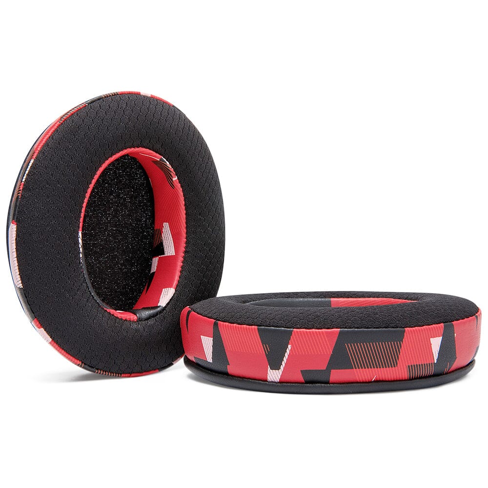 WC FreeZe - Hybrid Cooling Gel Infused Gaming Earpads | Red Prism
