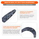WC Silicone HeadbandZ for Arctis Nova | Black Camo