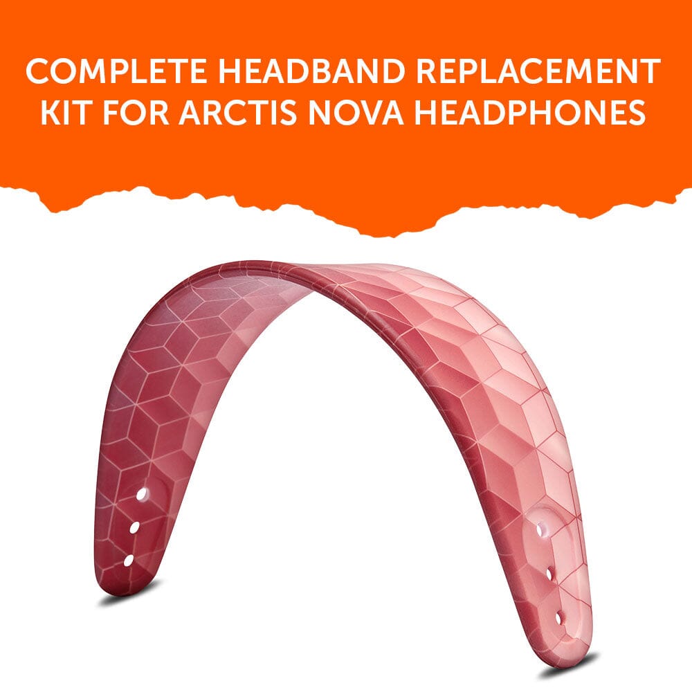 WC Silicone HeadbandZ for Arctis Nova | Hex Red