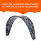 WC Silicone HeadbandZ for Arctis Nova | Black Camo