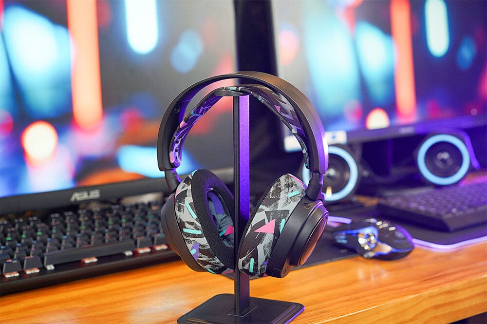 WC Silicone HeadbandZ for Arctis Nova | 90s Black