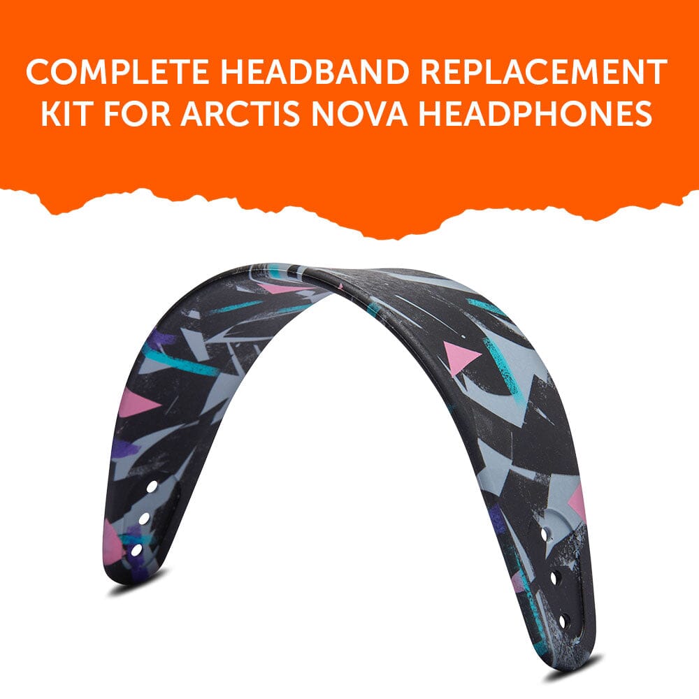 WC Silicone HeadbandZ for Arctis Nova | 90s Black