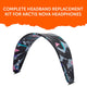 WC Silicone HeadbandZ for Arctis Nova | 90s Black