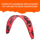 WC Silicone HeadbandZ for Arctis Nova | Red Camo