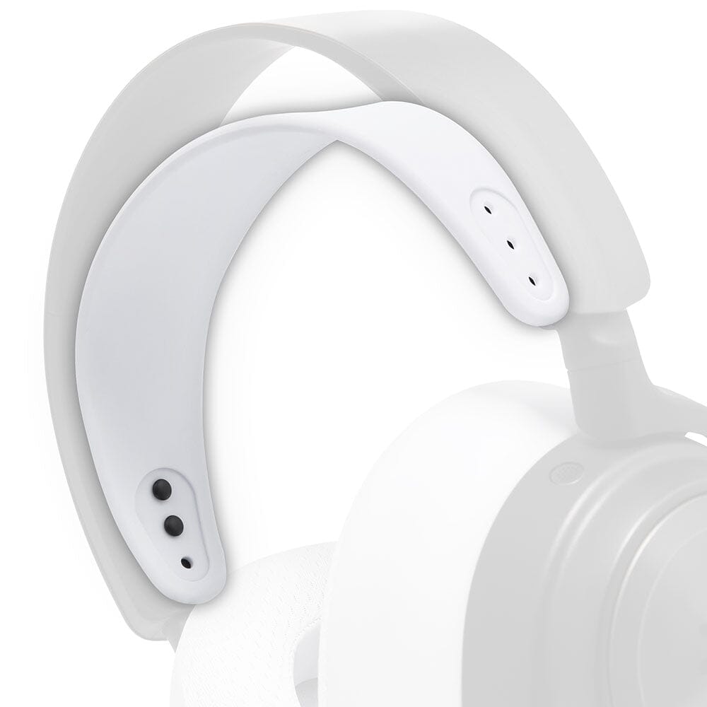 WC Silicone HeadbandZ for Arctis Nova | White