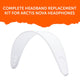 WC Silicone HeadbandZ for Arctis Nova | White
