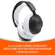 WC Silicone HeadbandZ for Arctis Nova | White