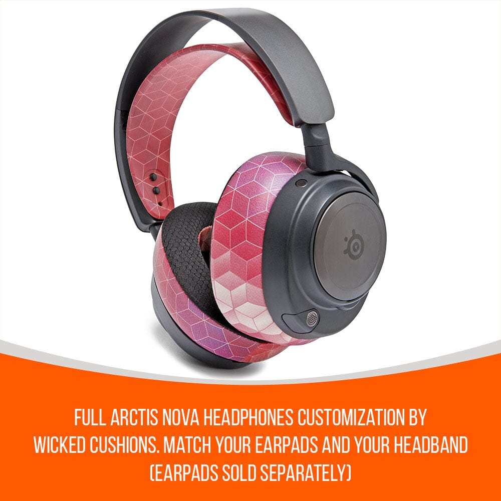 WC Silicone HeadbandZ for Arctis Nova | Hex Red