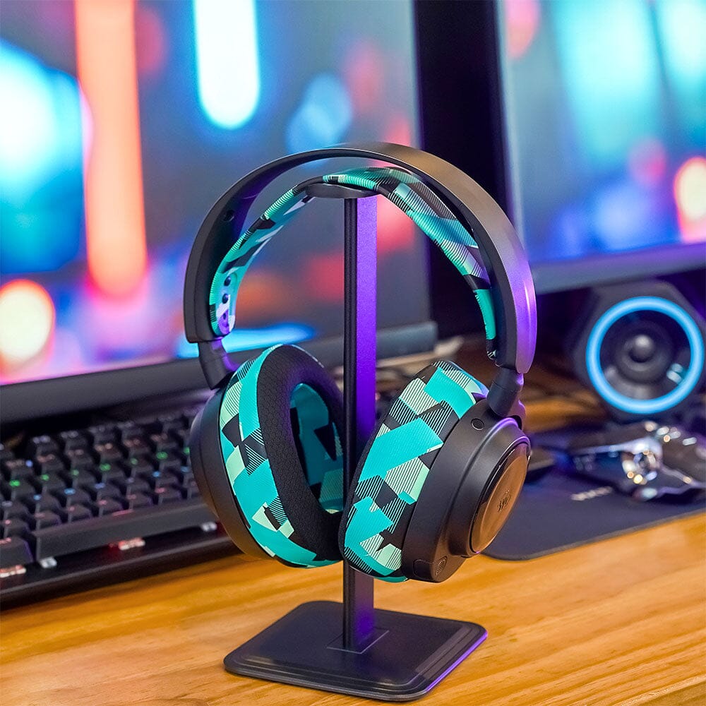 WC Silicone HeadbandZ for Arctis Nova | Cyan Prism