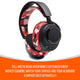 WC Silicone HeadbandZ for Arctis Nova | Red Prism