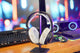 WC Silicone HeadbandZ for Arctis Nova | Gold Marble